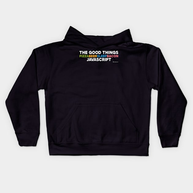 THE GOOD THINGS Kids Hoodie by officegeekshop